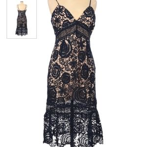 NWT blue midi dress. Blue cocktail Midi dress